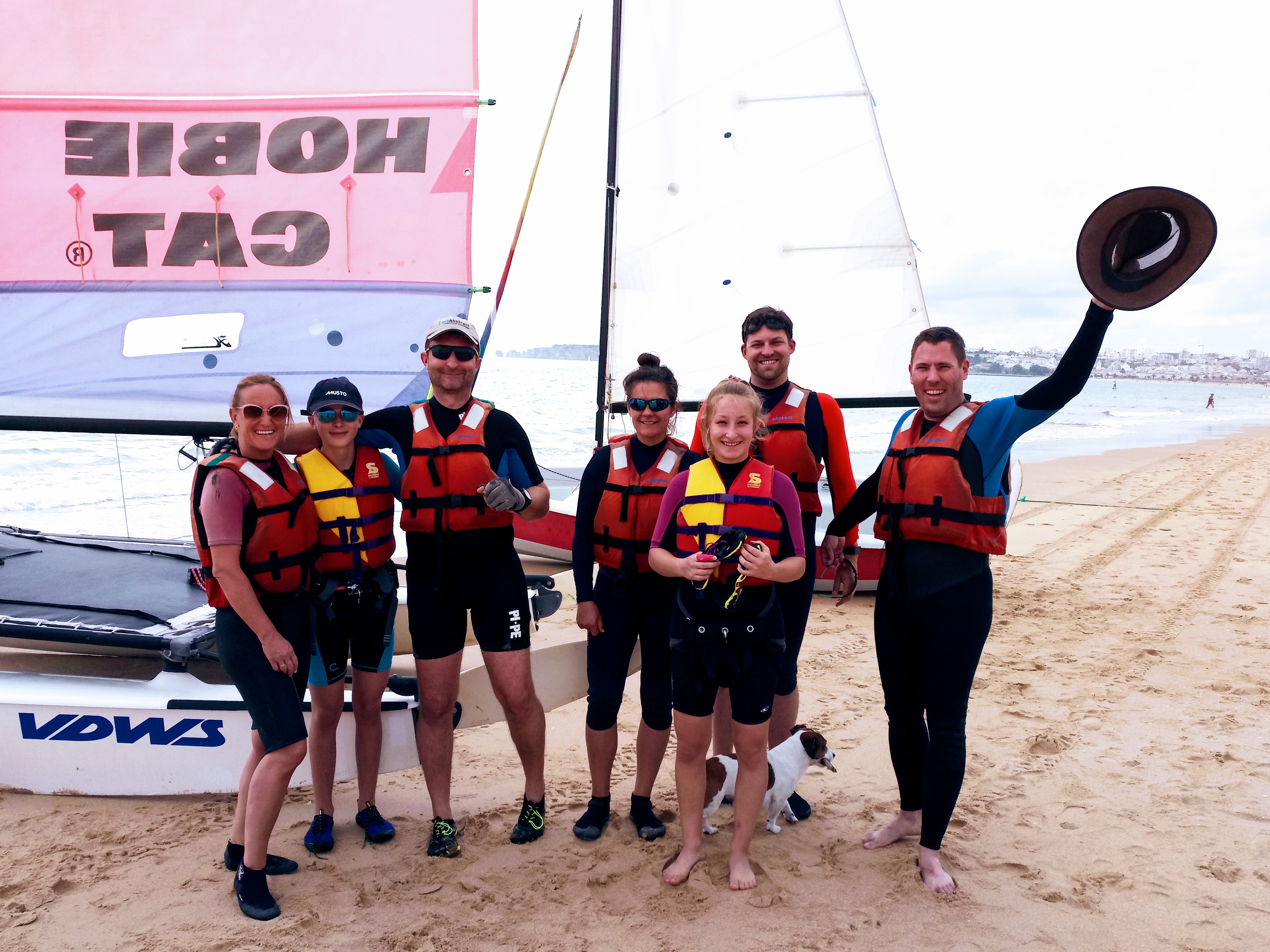 Partner für Wind- und Wassersport, Lagos Meia Praia, Algarve